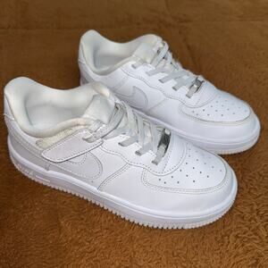 Nike Force 1 Low EasyOn (PS) White/White – Size 3Y